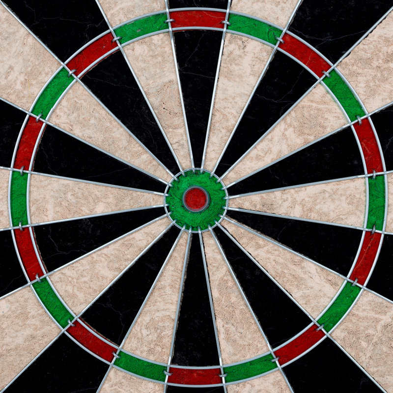 Trademark Global Bristle Dartboard And Set (Darts Included) & Reviews Wayfair